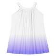 thumbnail image 6 of Ashirexll Girls Summer Dress, Girls Dresses Size 10-12, Children Fashion Casual Slip Dress Gradient Color Sleeveless Camisole Summer Dress, 6 of 7