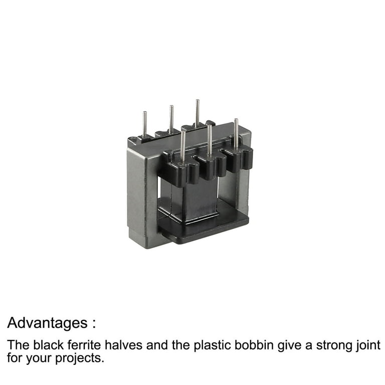 Uxcell Transformer Bobbin EI25 Vertical 3 with 3 Pin with
