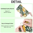 thumbnail image 4 of Summer Tropical Leaf Kitchen Drying Pad - Quick Dry Microfiber Sink Mat - Multipurpose - 18"x24", 4 of 5