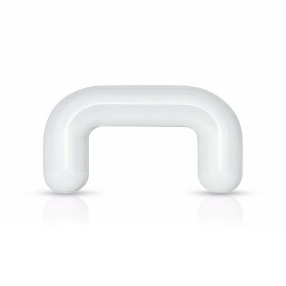 Septum Piercing Clear Retainer Jewelry 10g , 12g, 14g, 16g Available