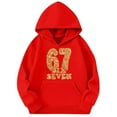thumbnail image 3 of shqvo Cute Cherry Hoodie for Girls Bow Graphic Hoodies Kids Long Sleeve Hooded Sweatshirt Preppy Clothes Pullover, 3 of 6