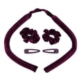 thumbnail image 2 of Heatless Curling Rod, Professional Purple Portable Flexible Hair Curl Ribbon  For Home, 2 of 8
