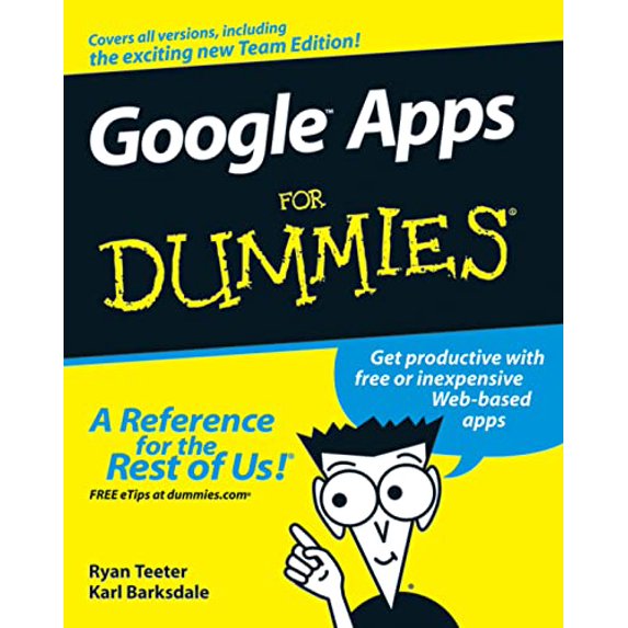 Pre-Owned Google Apps for Dummies (Paperback) 0470189584 9780470189580