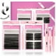 thumbnail image 1 of Kit de extensiones de pestañas postizas YIDUO DIY Lash Clusters, 498 unidades, 1 of 9