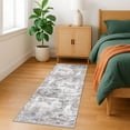 thumbnail image 3 of Brisasol Runner Rugs for Hallway 2x7 Beige Grey Washable Carpet Runners Non-slip Kitchen Runners Abstract Indoor Floor Runners for Home Bedroom Entryway, 3 of 9