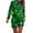 Fiaer Christmas Snowflake with Star Long Sleeve Dress for Women Sweatshirt Dress, variant on Fiaer Christmas Snowflake Long Sleeve Dress for Women Sweatshirt Dress Fall Fashion Outfits Casual Mini Skirts Green XXL