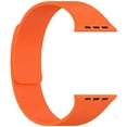 thumbnail image 3 of Dwitch Soft Magnetic Silicone Band for Apple Watch Ultra 38mm 40mm 41mm 42mm(A10), Waterproof Skin-Friendly Magnetic Litchi Pattern Band for iWatch Series 10 9 8 7 6 5 4 3 2 1 SE for Men Women,Orange, 3 of 4