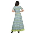 thumbnail image 4 of Moomaya Printed Elegant Crop Top And Long Skirt Set Ethnic Dresses For Women, 4 of 6
