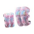 thumbnail image 3 of Niños las almohadillas de de codo Gear protectores de protección transpirable patinaje de patinaje de patinaje de patinaje portátiles y niñas Rosa, 3 of 8