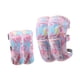 thumbnail image 3 of Coderas y rodilleras para niños, protectores de ciclismo, absorben el sudor, son cómodos y modernos. Rosa, 3 of 8