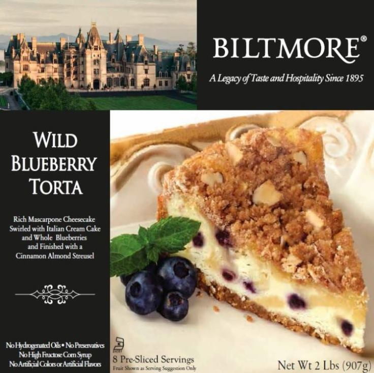 Biltmore Wild Blueberry Cheesecake