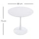 thumbnail image 2 of Ilios Innova | Mesa Redonda Tuli de 80 cm, Comedor Moderno Minimalista Tipo Tulip, Base de Pedestal Robusta, Ideal para Desayunador, Cocina o Departamentos Pequeños, 2 of 9