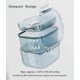 thumbnail image 4 of Estuche de limpieza para retenedores, caja de baño para dentaduras postizas con cesta, bandeja de almacenamiento, cepillo pequeño y herramienta para retirar aparatos., 4 of 5
