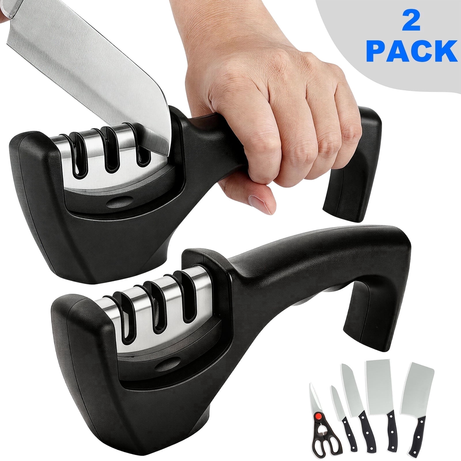 Henckels 2-Stage Handheld Knife Sharpener - Walmart.com