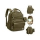 thumbnail image 1 of Mochila para pañales KeaBabies PLAY 12L de piel sintética impermeable, 1 of 9