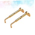 thumbnail image 3 of COMPUKAS 2 Pcs Vis de Repose-Ton en Cuivre pour Violon Tailgut 2 75 0 63 0 49 Po, 3 of 8