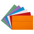 thumbnail image 5 of JAM Paper A8 Invitation Envelopes, Peel & Seal, 5 1/2 x 8 1/8, Assorted Colors, 150/Pack, 5 of 5