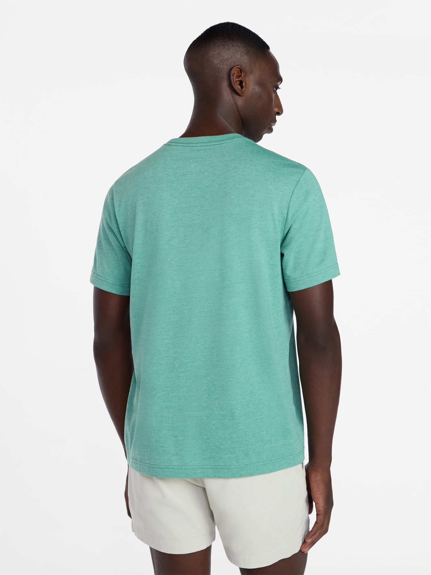 George Men's and Big Men's Classic Fit Crewneck Tee with Short Sleeves, Sizes XS-3XL