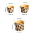 thumbnail image 4 of Kearding 100 Uds. Molde para cupcakes a prueba de aceite, envoltorios para tazas, revestimientos DIY, estuches de papel, utensilios para Herramientas y accesorios para hornear METRO, 4 of 6