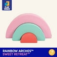 thumbnail image 6 of Battat Rainbow Arches Nesting Foam Arch Trio Climber Soft Play Indoor Equipment for 12 Months +, 6 of 11