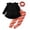 Orange, variant on YDFCWXW Toddler Girl Winter Outfit 2Pcs Ruffle Sleeve Top with Printed Legging Pants Fashion Daily Wear Set (Orange, 4-5 Years)
