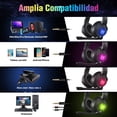 thumbnail image 3 of Audífonos Gamer Onikuma K19 Diadema con Micrófono y Luces LED, 3 of 5