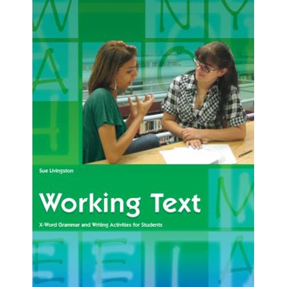 Pre-Owned Working Text (Student Workbook): X-Word Grammar and Writing Activities for Students (Working Texts (Gallaudet)), 9781563684685, 1563684683, Paperback, First Edition edition