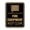 Black Gold, variant on Signs ByLITA Portrait Round Fire Equipment Keep Clear Door or Wall Sign Easy Installation | Health And Safety | Building And Danger Sign (Black) - Small