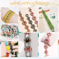 thumbnail image 6 of 800 Pcs 16 Colors Acrylic Beads - 5.2x2.3mm Acrylic Seed Beads with 2 Holes for Jewelry Making, 6 of 9