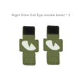 thumbnail image 1 of 2Uds. Parches Militares Divertidos Ojos De Gato Para Ropa Mochila Sombrero Verde Militar 2 Piezas, 1 of 2