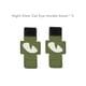thumbnail image 2 of 4Uds. Parches Militares Con Ojos De Gato Divertidos Para Ropa, Mochila, Sombrero (Verde Militar), 2 Uds., 2 of 3