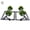 14.2cm, variant on Foldable Adjustable Cutting Machine Support Frame, Heavy Duty Stainless Steel & Rubber Saw Stand for Table Saws, Miter Saws, Power Tools - Height 45-130mm
