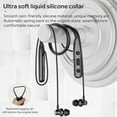 thumbnail image 6 of TIIFSWHS Wireless Headset Bluetooth Headset Neckband: Ultra Long with Microphone Headset Bluetooth 5.3 Headset Stereo Earbuds Buds 3 Pro Amplifier Earbuds Earbud Pro Cru, 6 of 7