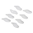 thumbnail image 3 of 8 unids/pack 925 plata esterlina pendiente en blanco colgante suministros para manualidades DIY F3 Zulema Pendiente colgante encanto, 3 of 8