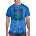 thumbnail image 2 of Wild Bobby, Neon Celtic Cross, Inspirational/Christian, Tie-Dye Tees, Spiral Royal, Large, 2 of 3