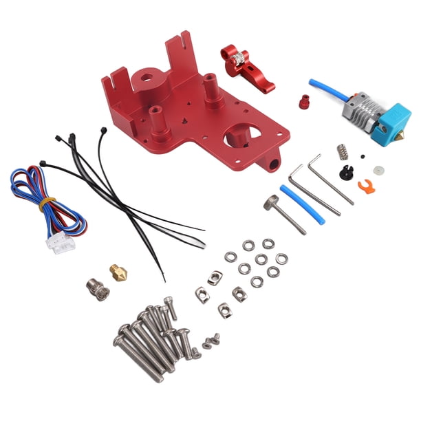 Extrusora De Accionamiento Directo De Impresora 3D, Extrusora De Corto Alcance óxido De Aluminio De Corto Alcance Para Actualización Para Bricolaje Para Impresora 3D ANGGREK Double Gear Extruder