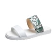 thumbnail image 2 of Sandalias informales de moda para mujer, zapatos de leopardo, zapatillas de playa con tacones planos para exteriores Wmkox8yii ytu8502, 2 of 8