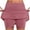Pink#2, variant on LEBONYARD Plus Size Shorts for Women Clearance,Women's Elastic Waistband Yoga Skirt with Shorts,Women's New Color Mid-waist Skirt Pants Sports Shorts Bottoming Skirt Pants Blue S