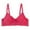 Red, variant on Women Support Solid Bra Front Closure Underwire Bra with Shaping Cups and Adjustable Support for Enhanced Comfort 48 Red