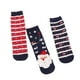 thumbnail image 1 of Paquete de 3 calcetines de invierno para mujer, cálidos, gruesos, de punto, estilo vintage, informales, para regalo (3 opciones), 1 of 3
