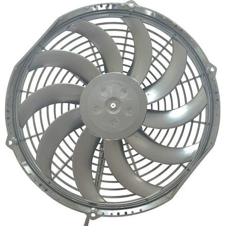 SPAL 30102029 12" Fan Puller Curved Blades 12 VOLT High-Performance 1328 cfm VA10-AP70/LL-61A