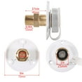 thumbnail image 4 of YWIYIUD 1PC Durable Water Filling Inlet Flange Brass Tube with BuiltIn CheckValve and Cover Practical LeakProof Replacement Parts for Travel Trailers Camping and Boats, 4 of 4