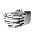 thumbnail image 2 of ajustable Confort Expandible Creativo Rock Punk Plata Joyas para fiestas de baile a de San Valentín Compromisos navideños Unisex Yinane Anillo ajustable, 2 of 7