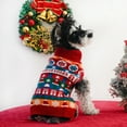 thumbnail image 3 of Baywell Christmas Dog Sweaters Pullover, Merry Christmas Puppy Knitwear Pullover Holiday Sweaters, Classic Turtleneck Dog Clothes for Small Medium Large Dogs S-2XL, 3 of 6