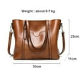 thumbnail image 3 of MMYGU Shoulder Bags for Women Oil Wax Leather Handbag Tote Crossbody Bag Women Luxury Handbag Women Bags Designer Handbag High Quality, 3 of 6