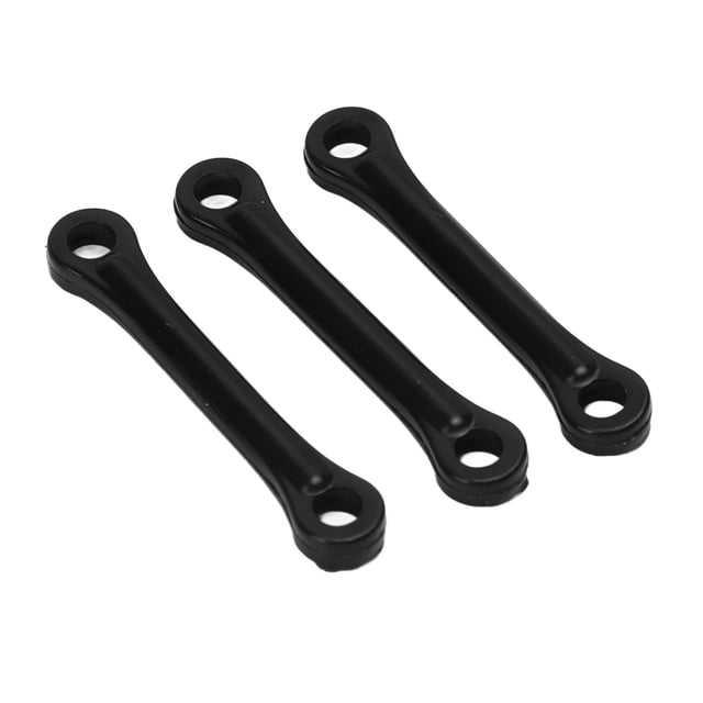 RC Helicopter Buckle Linkage Set, RC Helicopter Spare Parts Eco Friendly Black for Fly Wing FW200