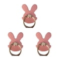 thumbnail image 1 of Guardoinrt Rabbit Style Finger Grip Holder Stand for Mobile Phones iPhones Tablet Rose gold 3Set, 1 of 6