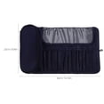 thumbnail image 5 of DEEPCRAFF Rolling Makeup Brush Bag with Cushioned Layer for Cosmetic Organization, 5 of 6