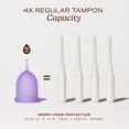 thumbnail image 5 of August Medical Grade Soft Silicone Period Cup, 1 Count, 5 of 6