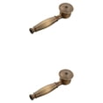 thumbnail image 2 of Toystoory Cabezal de ducha Rociador de grifo a prueba de agua Duchas de mano resistentes al desgaste Bronce antiguo 2piezas, 2 of 6